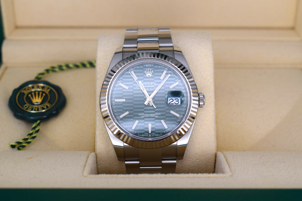 Rolex Datejust 41 | Ref. 126334 | Motif-Ziffernblatt | Fullset