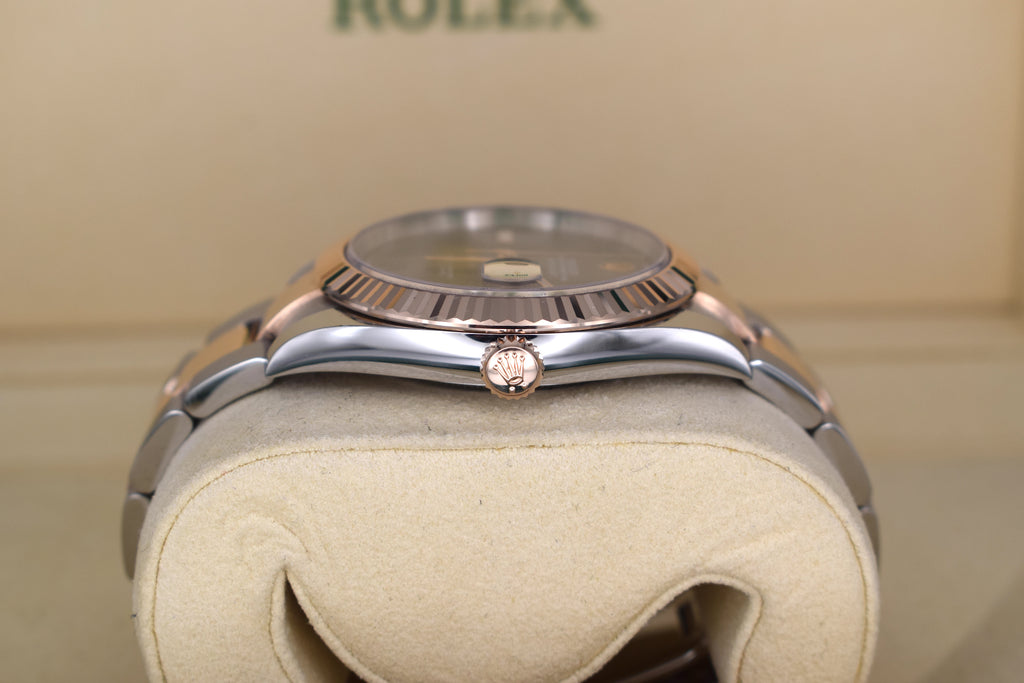 Rolex Datejust 41 | 126331 | Wimbledon • Rolesor Everose | 2020