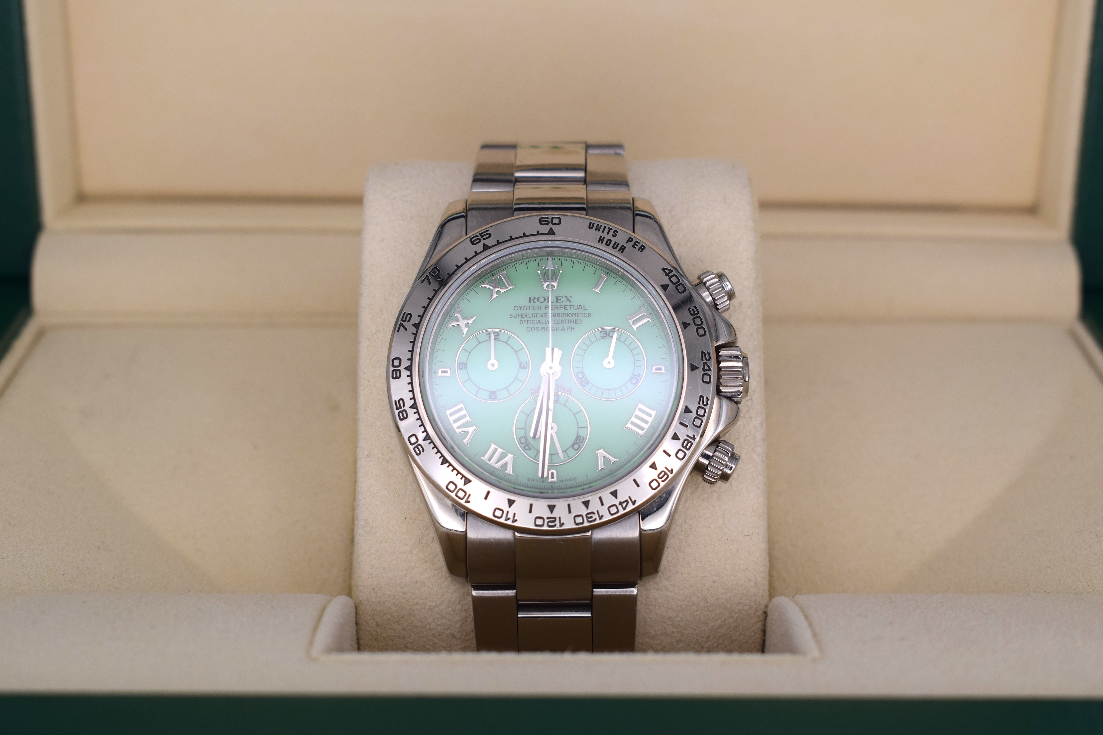 Rolex Cosmograph Daytona | Beach | 116509 | Chryopras-Zifferblatt