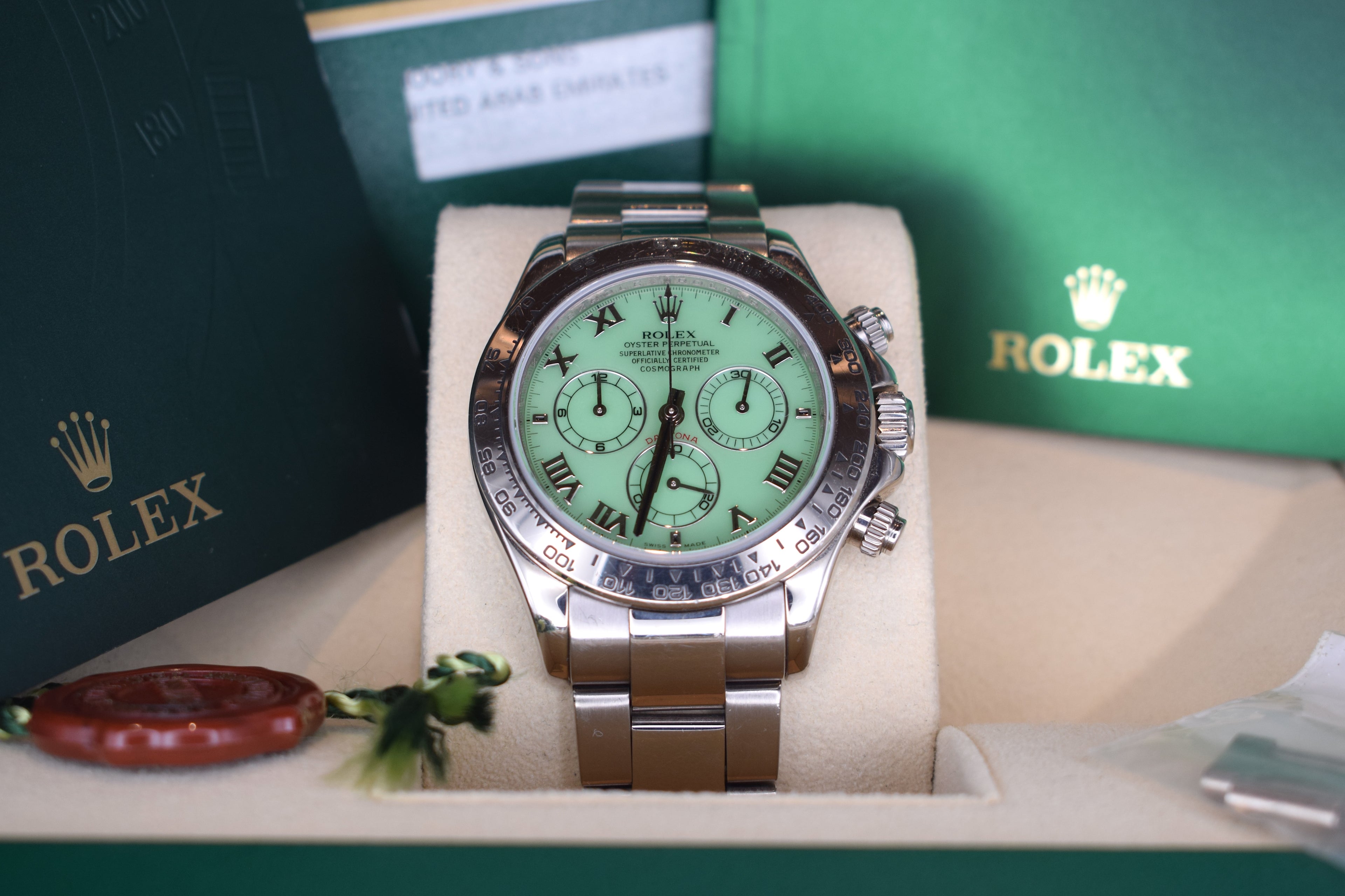 Rolex Cosmograph Daytona | Beach | 116509 | Chryopras-Zifferblatt