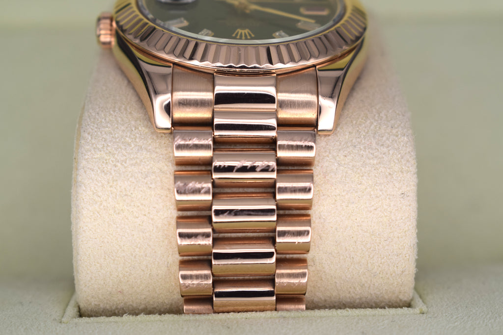 Rolex Day-Date II Ref. 218235 | Ruby-Ziffernblatt