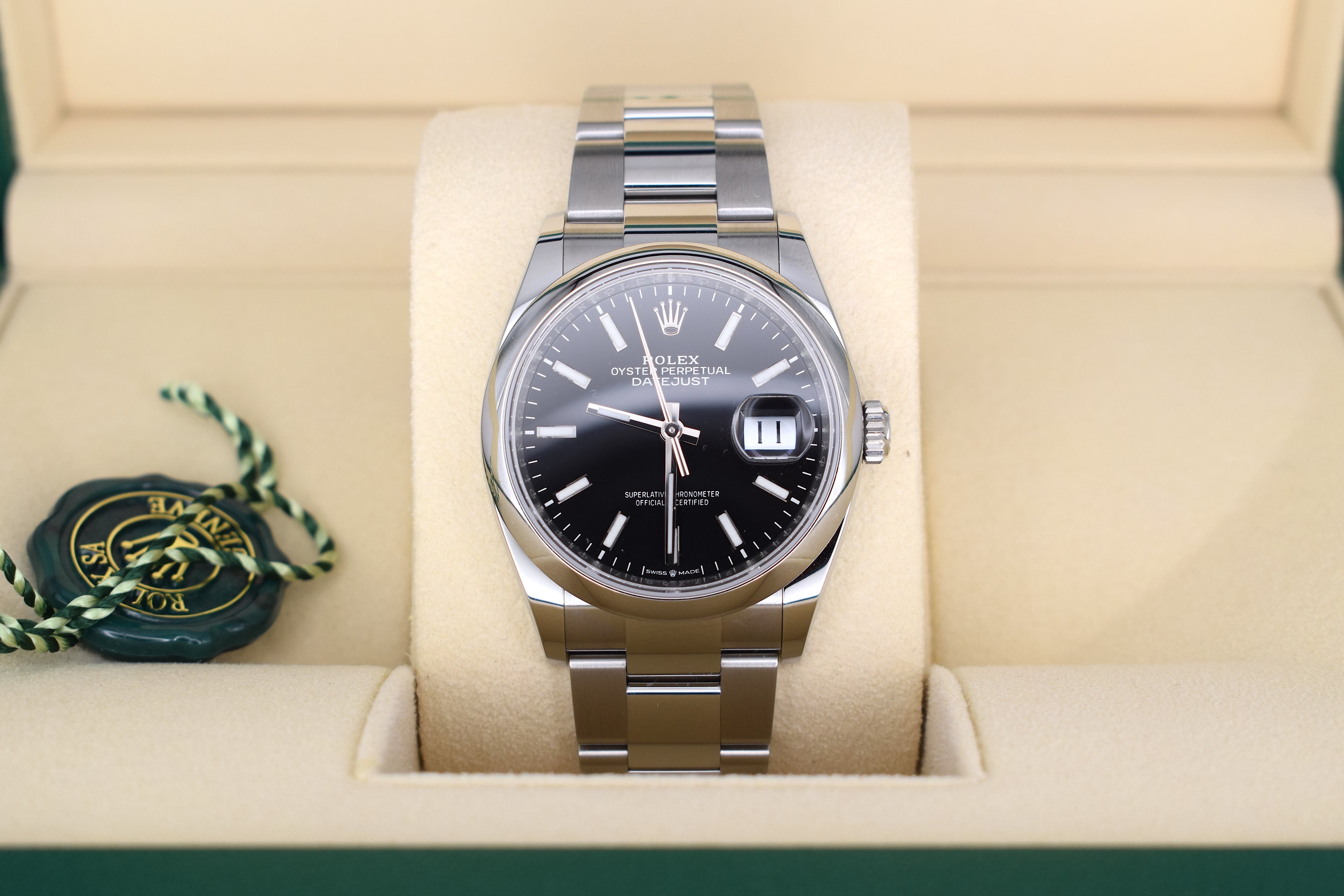 Rolex Datejust 36 Ref. 126200 | 2020 | Full-Set & Rechnung |