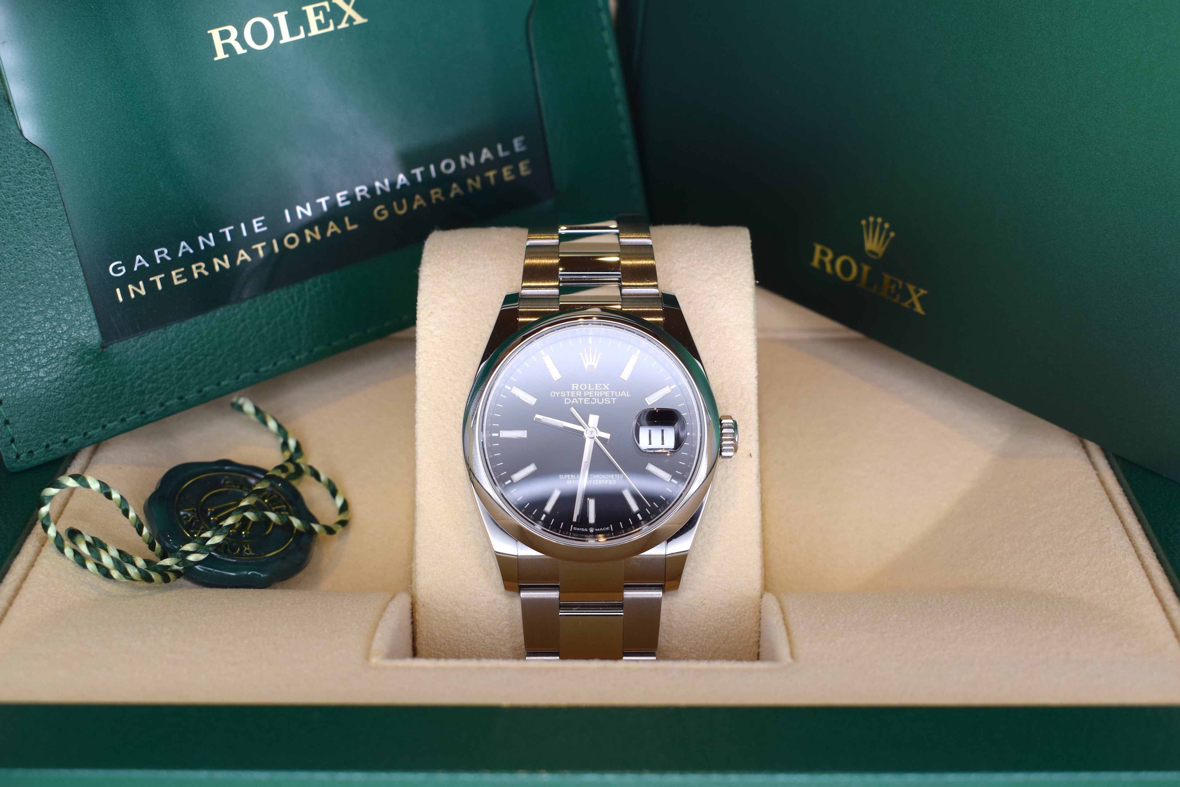 Rolex Datejust 36 Ref. 126200 | 2020 | Full-Set & Rechnung |